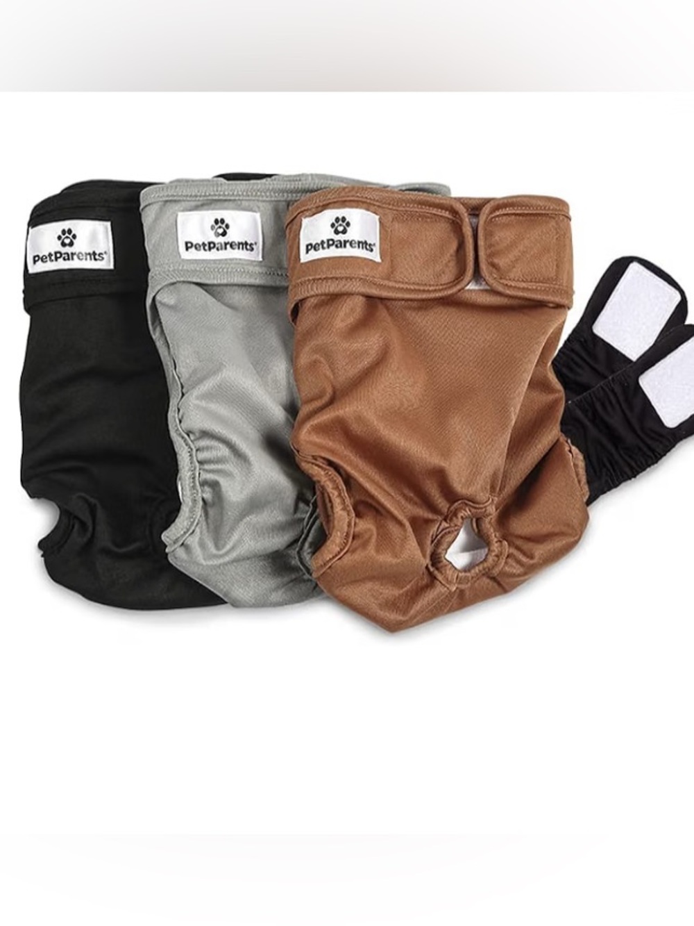 LMT: Pet Parents® Washable Dog Diapers (3pack) + Extendrs®